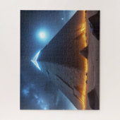 Puzzle Les pyramides de Gizeh vu par l'IA (Vertical)