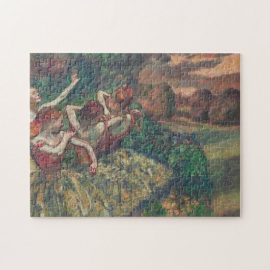 Puzzle Les quatre danseurs d'Edgar Degas (Horizontal)
