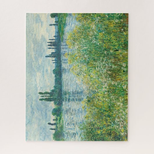 Puzzle Les rives de la Seine par Monet (Vertical)