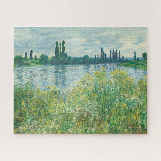 Puzzle Les rives de la Seine par Monet (Horizontal)