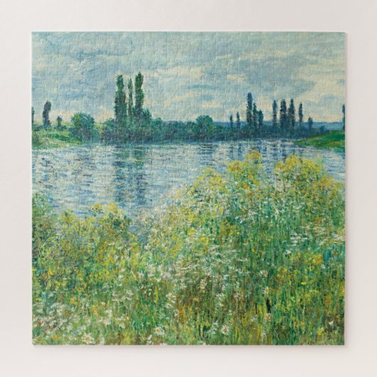 Puzzle Les rives de la Seine par Monet (Vertical)