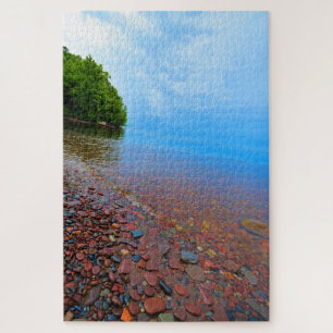 Puzzle Les rives du lac Supérieur - 20x30 - 1014 pcs