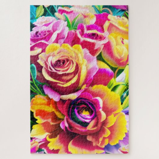 Puzzle Les roses sont pour toujours (Vertical)