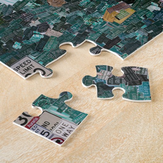 Puzzle Les rues de Denver (Côté)