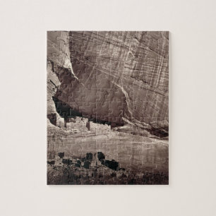 Puzzle Les ruines antiques du canyon de Chelle, 1873 (a