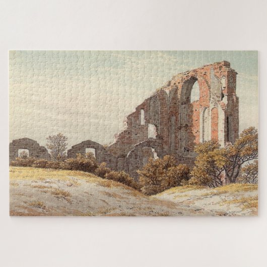Puzzle Les ruines d'Eldena - Caspar David Friedrich (Horizontal)