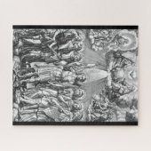 Puzzle Les Sept Archanges (M 034; Gravure) (Horizontal)
