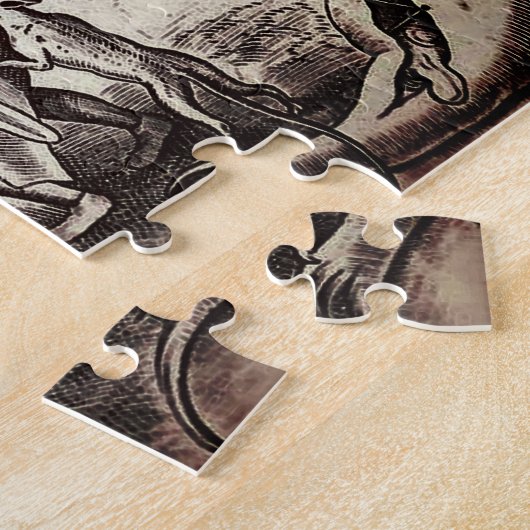 Puzzle Les sept péchés mortels - gloutonnerie (Côté)