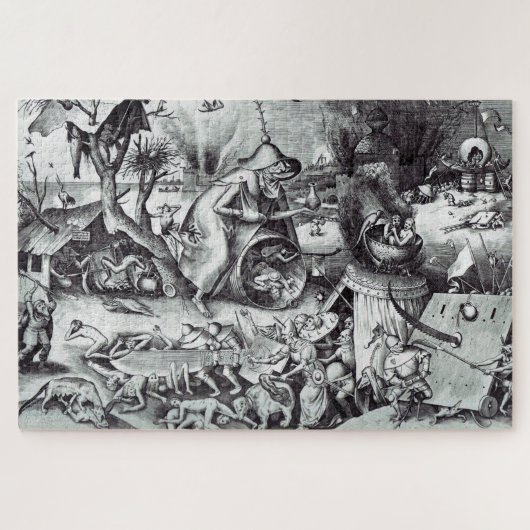 Puzzle Les Sept Péchés Mortels, Pieter Bruegel (Horizontal)