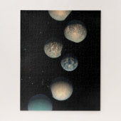 Puzzle Les Sept Planètes De La Taille De La Terre De Trap (Vertical)