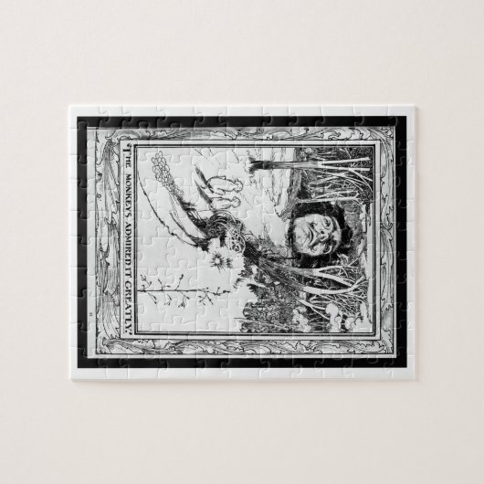 Puzzle Les singes l'ont admiré considérablement (Horizontal)