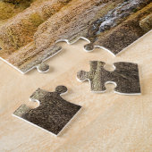 Puzzle Les sources thermales Mammoth de Yellowstone (Côté)