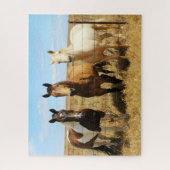 Puzzle Les Trois Amis Du Cheval Amigos (Vertical)