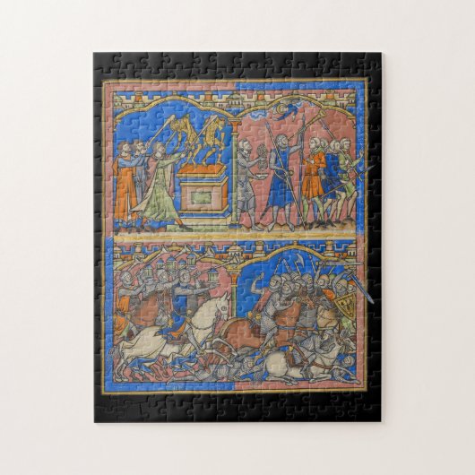 Puzzle Les trois cents valeureux de Gédéon La Bible des C (Vertical)