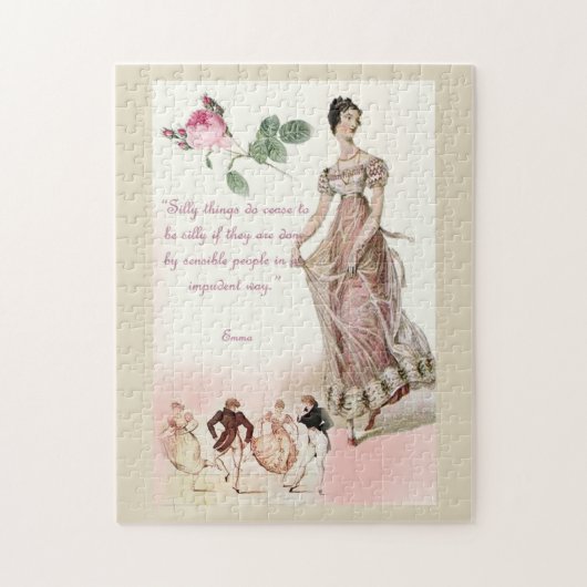 Puzzle Les trucs stupides, l'inspiration de Jane Austen, (Vertical)