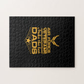 Puzzle les vétérans de l'aviation font les meilleurs papa (Horizontal)