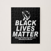 Puzzle Les vies noires comptent #JusticeForGeorgeFloyd #B (Vertical)