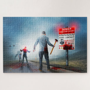 Puzzle Les zombies aux yeux lumineux de SlipperyJoe pour