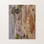 Puzzle Leshoto Pêche fleurs au printemps (Vertical)