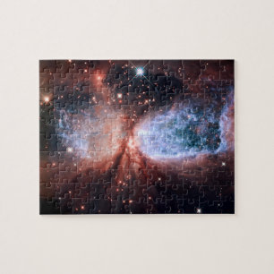 Puzzle L'espace d'étoile de nébuleuse de Sharpless 2-106
