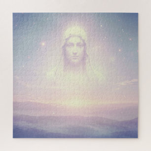 Puzzle L'Esprit Angélique Mâle Transparent apparaît dans