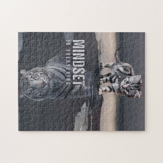 Puzzle L'Esprit Chat Est Tout (Horizontal)