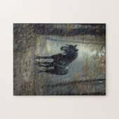 Puzzle L'étalon noir dans les bois (Horizontal)
