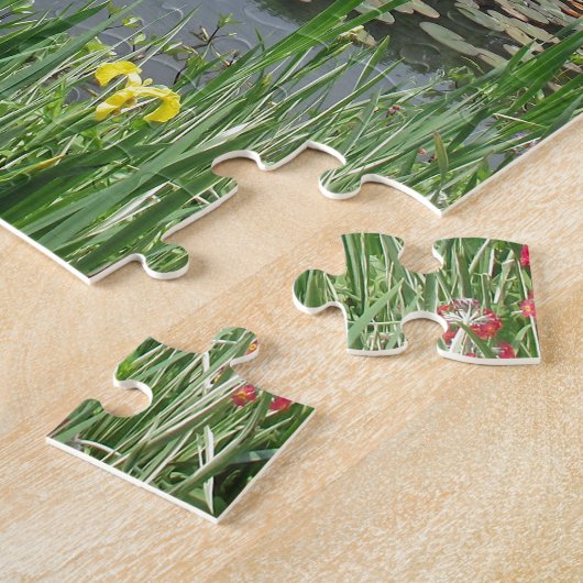 Puzzle L'étang Lily au RHS Wisley (Côté)