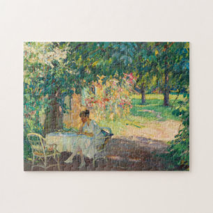 Puzzle L'été dans le jardin Edward Cucuel