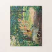 Puzzle L'été dans le jardin | Edward Cucuel (Vertical)