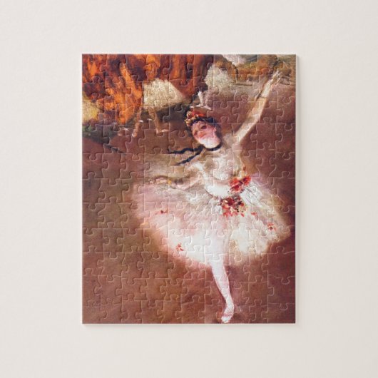 Puzzle L'étoile (danseur sur l'étape) par Edgar Degas (Vertical)
