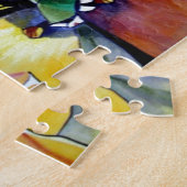 Puzzle L'étoile jaune de Bethléem l'aquarelle de fleurs (Côté)