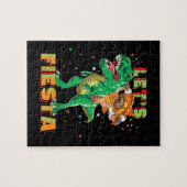 Puzzle Lets Fiesta Dinosaur Dino Mexicain Cinco De Mayo (Horizontal)
