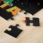 Puzzle Lets Fiesta Dinosaur Dino Mexicain Cinco De Mayo (Côté)