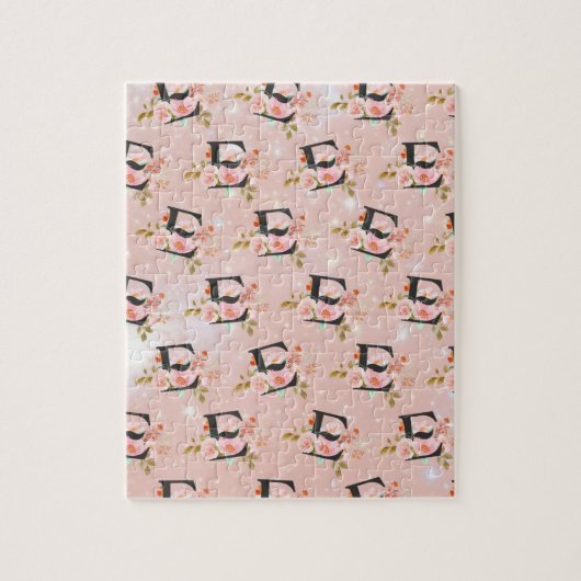 Puzzle Letter E (Vertical)