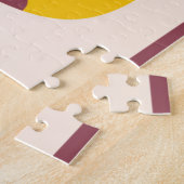 Puzzle Letter "G" Giraffe Alphabet Art (Côté)