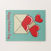 Puzzle Lettre d'amour | Ajouter votre texte (Horizontal)