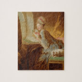 Puzzle Lettre d'amour de Jean Honoré Fragonard (Vertical)