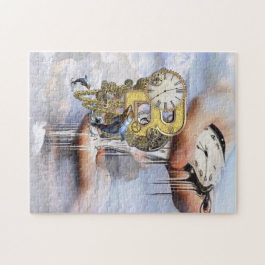 Puzzle Lettre d'anniversaire B (Horizontal)