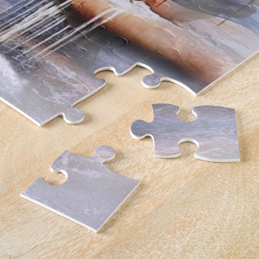 Puzzle Lettre d'anniversaire B Steampunk (Côté)