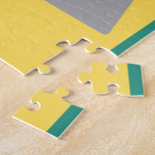 Puzzle Lettre de l'alphabet "A" (Côté)