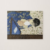 Puzzle Lettre de Mary Cassatt, Impressionnisme Vintage (Horizontal)