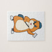 Puzzle Lettre hamster Postman (Horizontal)