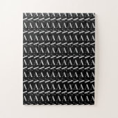 Puzzle Lettre initiale A monogramme (Vertical)