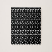 Puzzle Lettre initiale C Monogramme, Choisir la couleur A (Vertical)