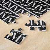 Puzzle Lettre initiale M (Côté)