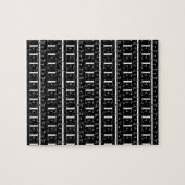 Puzzle Lettre initiale monogramme E (Horizontal)