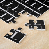 Puzzle Lettre initiale monogramme L (Côté)