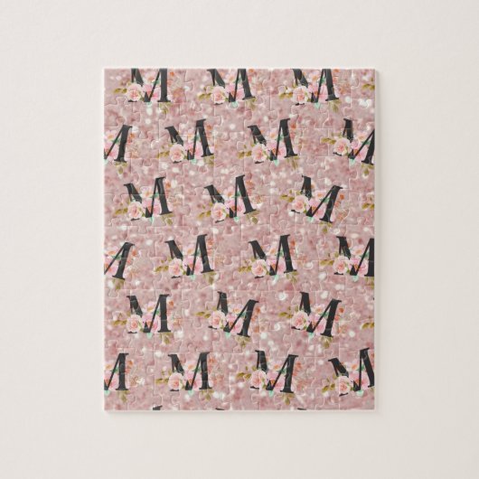 Puzzle Lettre M (Vertical)