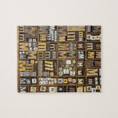 Puzzle Lettre M (Horizontal)